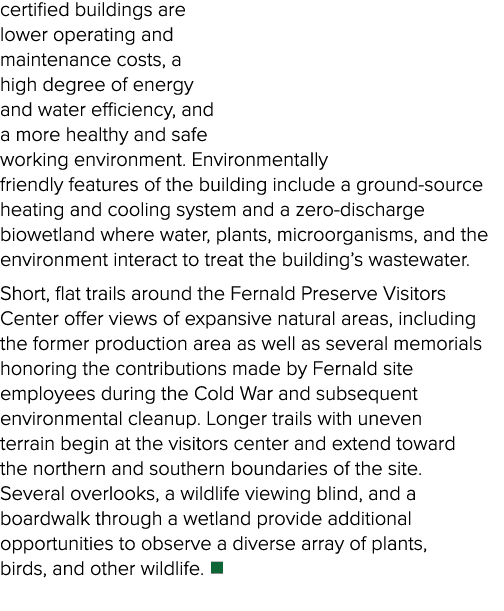 certified buildings are lower operating and maintenance costs, a high degree of energy and water efficiency, and a mo...