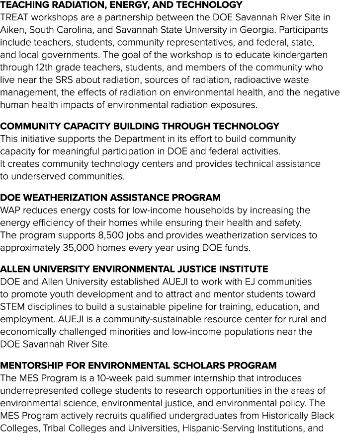 Teaching Radiation, Energy, and Technology TREAT workshops are a partnership between the DOE Savannah River Site in A...