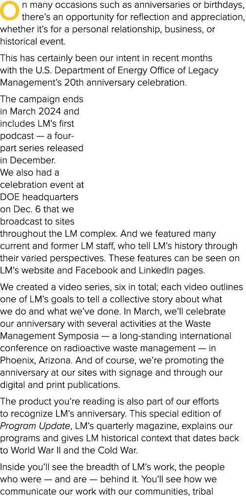 On many occasions such as anniversaries or birthdays, there’s an opportunity for reflection and appreciation, whether...